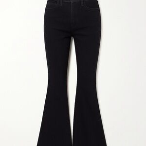 O2 Denim Black High-Rise Flare Pants – Size 27 (NWOT)